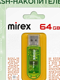 Флеш накопитель 64GB Mirex Elf, USB 2.0, Зеленый