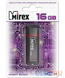 Флеш накопитель 16GB Mirex Knight, USB 2.0, Черный 