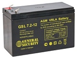 Аккумулятор для ИБП свинцово-кислотная General Security GSL7.2-12