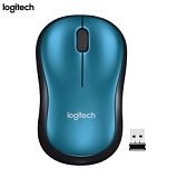 Мышь беспроводная Logitech Wireless Mouse M185 USB Blue